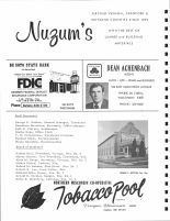 Nuzuin's, De Soto State Bank, Dean Achenbach Agent, Northern Wisconsin Coop Tobacco Pool, Crawford County 1980